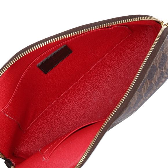 Louis Vuitton Pochette Cosmetic GM Pouch N23345 Ebene Damier Canvas - Picture 6 of 6